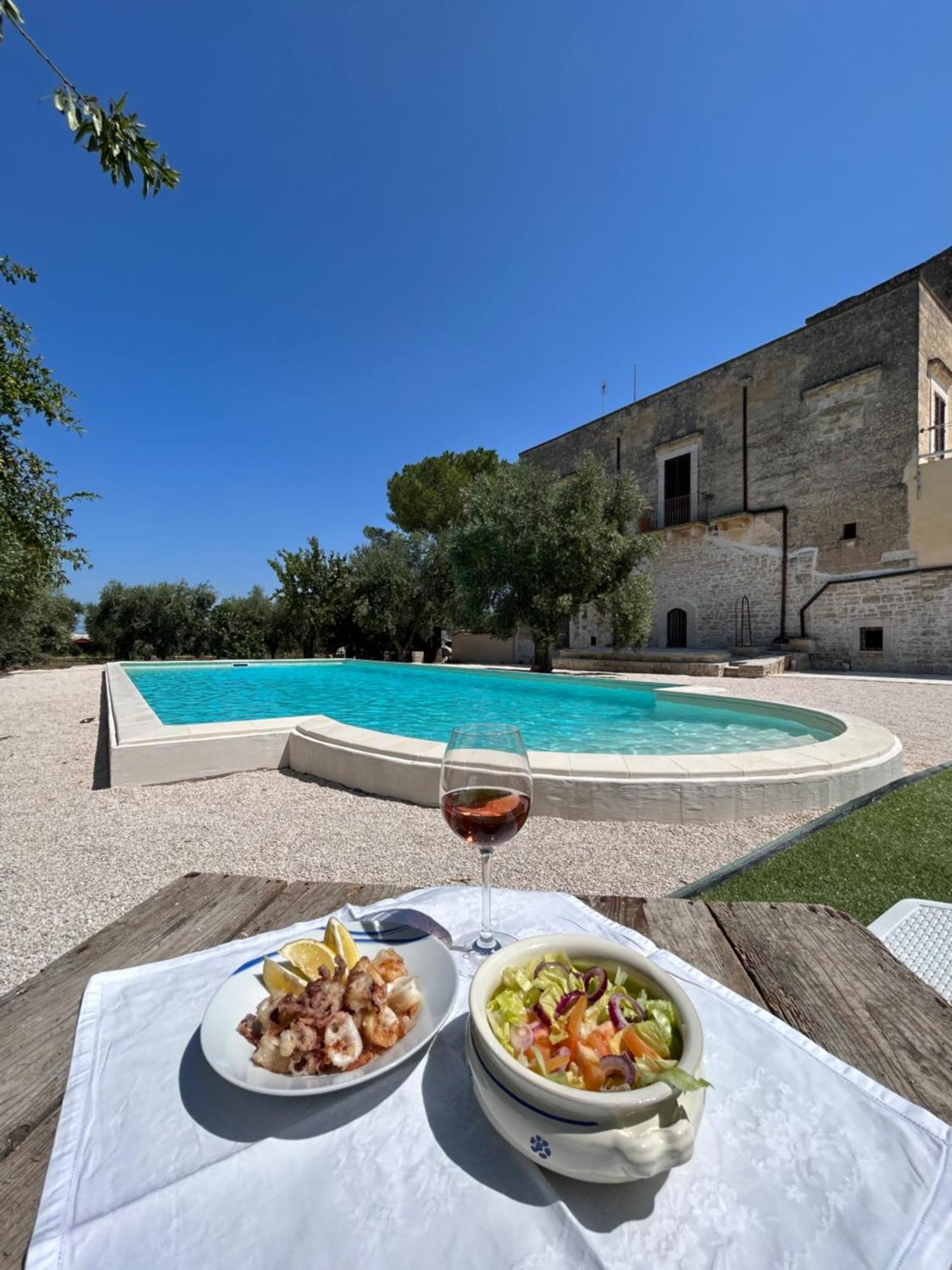 コラート Farm Agriturismo Masseria Chiusurellaヴィラ エクステリア 写真